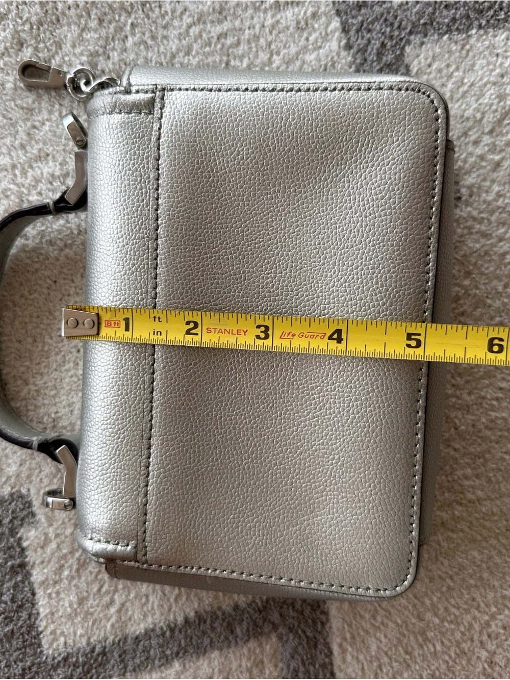 kate spade Silver Mini Top-Handle Crossbody